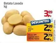 Tenda Atacado Batata lavada oferta