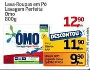 Tenda Atacado Omo - lava-roupas em pó lavagem perfeita oferta