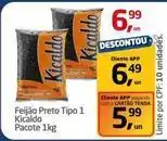 Tenda Atacado Kicaldo - feijão preto tipo 1 oferta