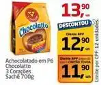 Tenda Atacado 3 corações - achocolatado em pó oferta