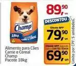Tenda Atacado Champ - alimento para cães carne e cereal oferta