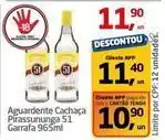 Tenda Atacado 51 - aguardente cachaça oferta