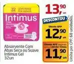 Tenda Atacado Intimus - absorvente com abas seca ou suave gel oferta