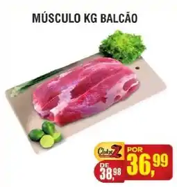 Zebu Carnes Supermercados Músculo kg balcão oferta