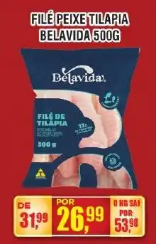 Zebu Carnes Supermercados Filé peixe tilápia belavida oferta