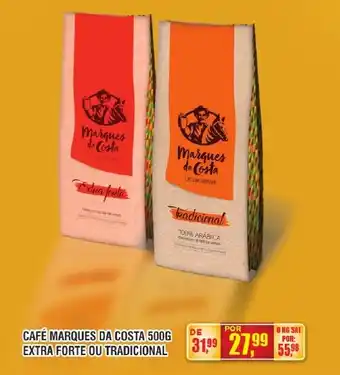Zebu Carnes Supermercados Café marques da costa extra forte ou tradicional oferta