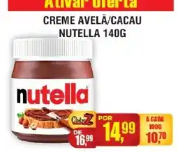 Zebu Carnes Supermercados Creme avelã/cacau nutella oferta