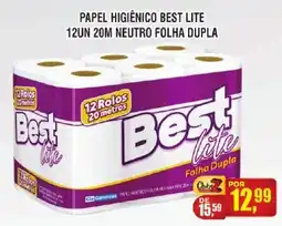 Zebu Carnes Supermercados Papel higiênico best lite oferta