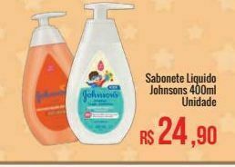 Mart Minas Sabonete liquido johnsons 400ml unidade oferta