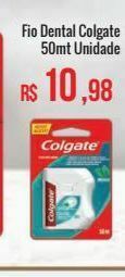 Mart Minas Fio dental colgate 50mt unidade oferta