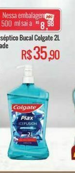 Mart Minas Antisséptico bucal colgate 2l unidade oferta