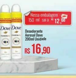 Mart Minas Desodorante aerosol dove 200ml unidade oferta