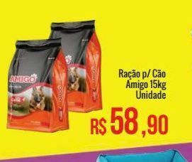 Mart Minas Ração p/ cão amigo 15kg unidade oferta