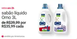 Americanas Express Sabão líquido omo oferta