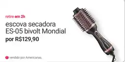 Americanas Express escova secadora es-05 bivolt mondial oferta