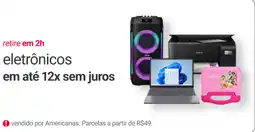 Americanas Express eletrônicos oferta