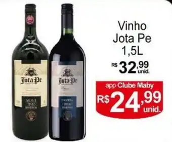 Maby Supermercados Vinho Jota Pe oferta