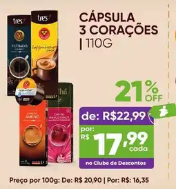 Pais e Filhos Supermercados cápsula 3 corações oferta