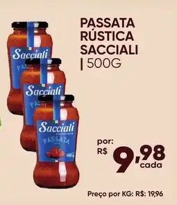 Pais e Filhos Supermercados Passata rústica sacciali oferta