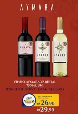 Proença Supermercados vinho aymara varietal oferta