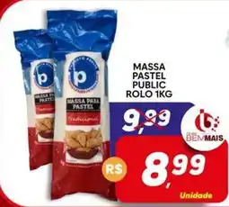 Supermercado Bem Barato Massa para pastel tradicional oferta