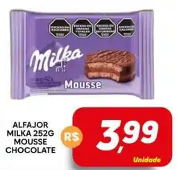 Supermercado Bem Barato Alfajor milka mousse chocolate oferta