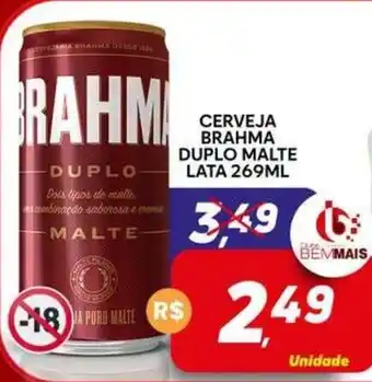 Supermercado Bem Barato Cerveja brahma duplo malte oferta