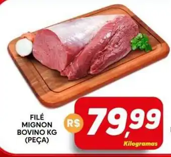 Supermercado Bem Barato Filé mignon bovino kg (peça) oferta