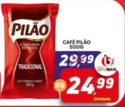 Supermercado Bem Barato Café pilão tradicional oferta