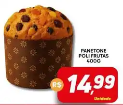 Supermercado Bem Barato Panetone poli frutas oferta