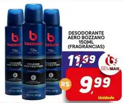 Supermercado Bem Barato Desodorante aero bozzano (fragrâncias) oferta
