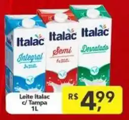 Supermercados Rex Leite italac oferta