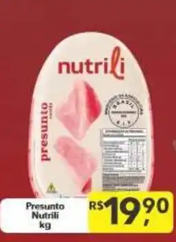 Supermercados Rex Presunto Nutrili oferta