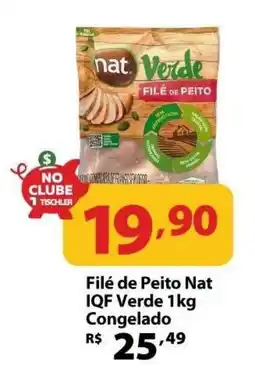 Supermercados Tischler Filé de peito nat i q f verde oferta