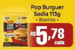 Big Box Pop Burguer Sadia oferta