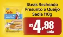 Big Box Steak recheado presunto e queijo oferta