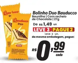 Stok Center Bolinho duo bauducco oferta