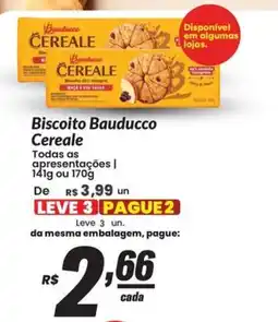Stok Center Biscoito Bauducco Cereale oferta