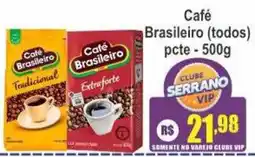 Serrano Supermercado Café Brasileiro (todos) oferta