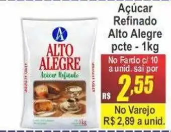 Serrano Supermercado açúcar refinado alto alegre oferta