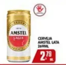 Higa's Supermercado Cerveja amstel lata oferta