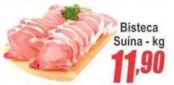 Serrano Supermercado Bisteca Suína oferta