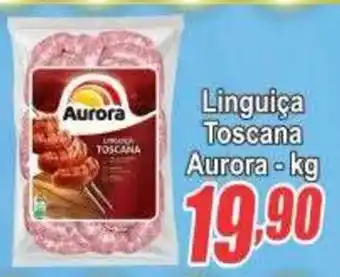 Serrano Supermercado Linguiça Toscana Aurora oferta