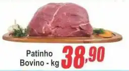Serrano Supermercado Patinho Bovino oferta