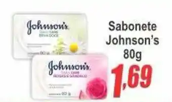 Serrano Supermercado Sabonete Johnson's oferta