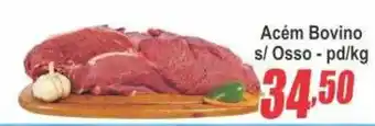 Serrano Supermercado Acém Bovino s/ Osso oferta