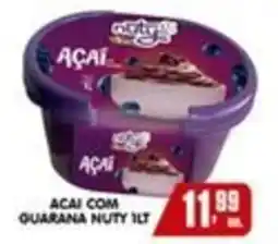 Higa's Supermercado Açaí com guaraná nuty 1lt oferta