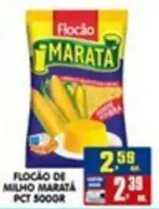 Higa's Supermercado Flocão de milho maratá oferta