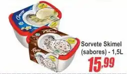 Serrano Supermercado Sorvete Skimel (sabores) oferta