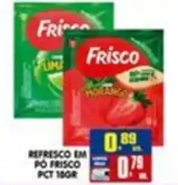 Higa's Supermercado Refresco em pó frisco pct 180g oferta